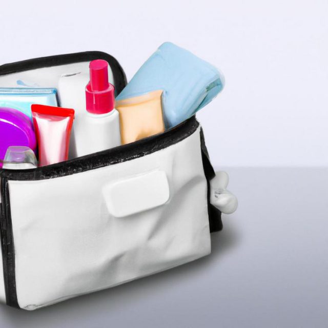 jak spakować kosmetyki do samolotu